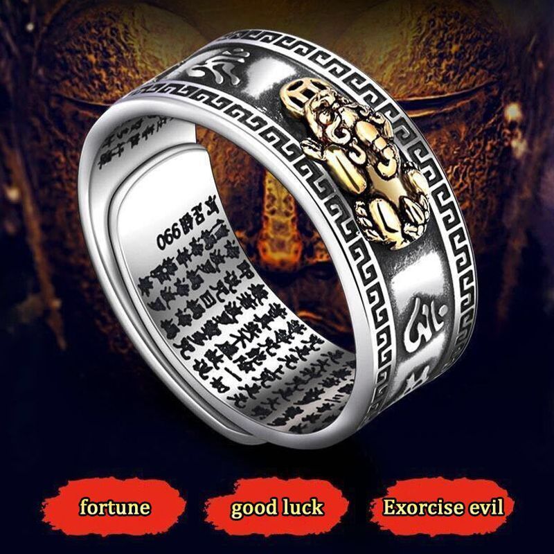 fortune amulet ring_0001_img_1_Feng_Shui_Pixiu_Mantra_Ring_Fengshui_Amu.jpg