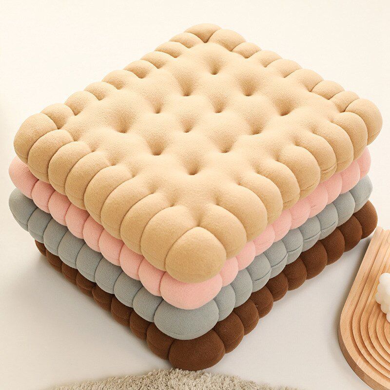 Biscuit Shape Plush Cushion7.jpg